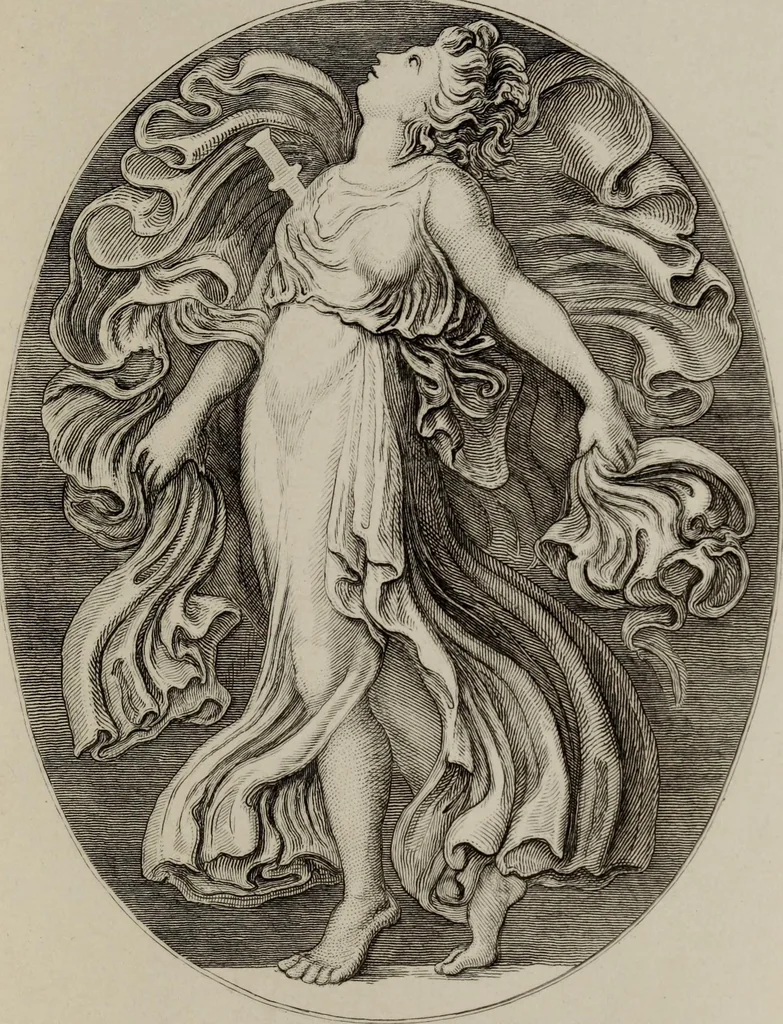 An illustration from Lectures on sculpture, as delivered before the president and members of the Royal Academy, 1865, leaf 422
