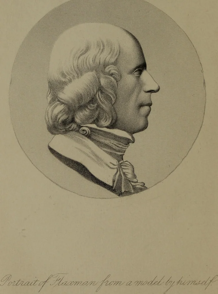 An illustration from Lectures on sculpture, as delivered before the president and members of the Royal Academy, 1865, leaf 9