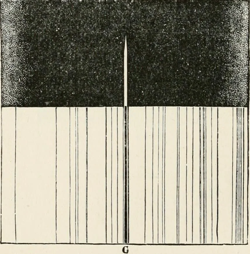 An illustration from Lectures on some recent advances in physical science : with a special lecture on force, 1876, leaf 251