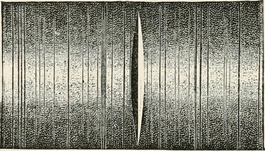 An illustration from Lectures on some recent advances in physical science : with a special lecture on force, 1876, leaf 257