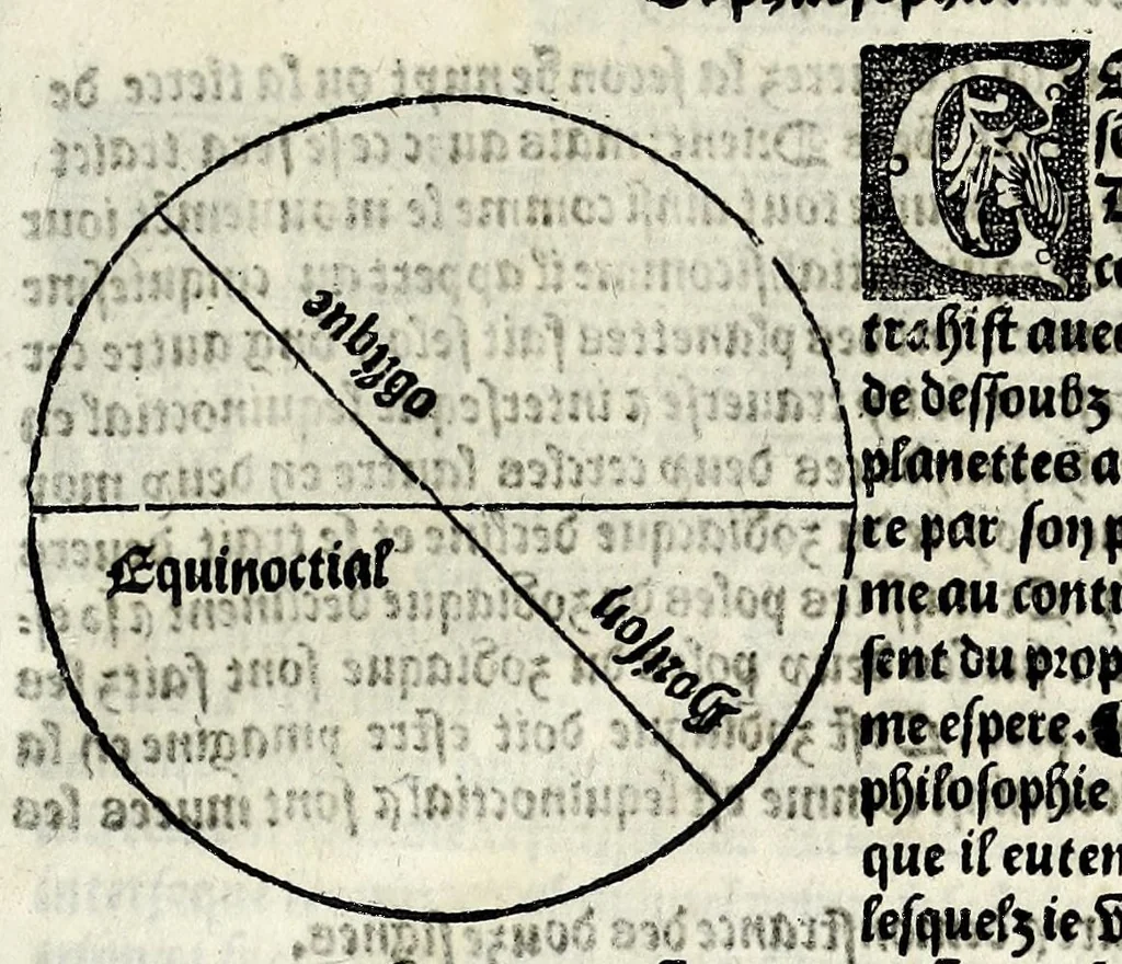 An illustration from Le cueur de philosophie : translate de latin en francoys a la requeste de Philippes le bel roy de France, 1538, leaf 165