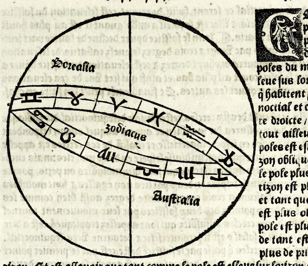 An illustration from Le cueur de philosophie : translate de latin en francoys a la requeste de Philippes le bel roy de France, 1538, leaf 171
