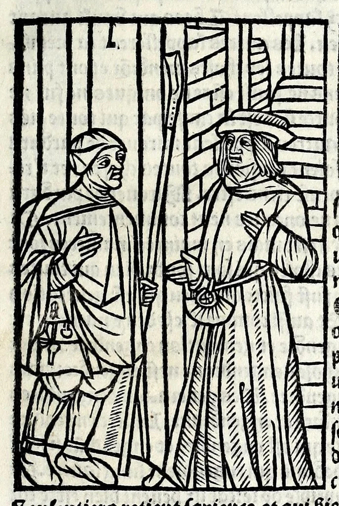 An illustration from Le cueur de philosophie : translate de latin en francoys a la requeste de Philippes le bel roy de France, 1538, leaf 25