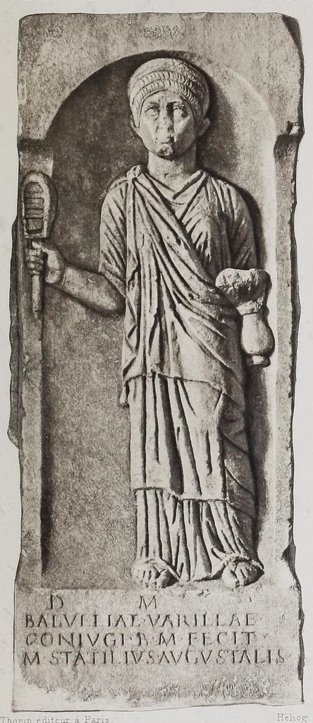 An illustration from Le culte de Castor et Pollux en Italie, 1883, leaf 37