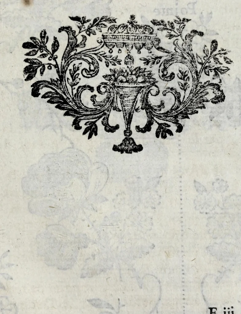 An illustration from Le dessinateur pour les fabriques d'etoffes d'or, d'argent et de soie : avec la traduction de six tables raisonnées, tirées de l'Abecedario pittorico, imprimé à Naples en 1733, 1774, leaf 131