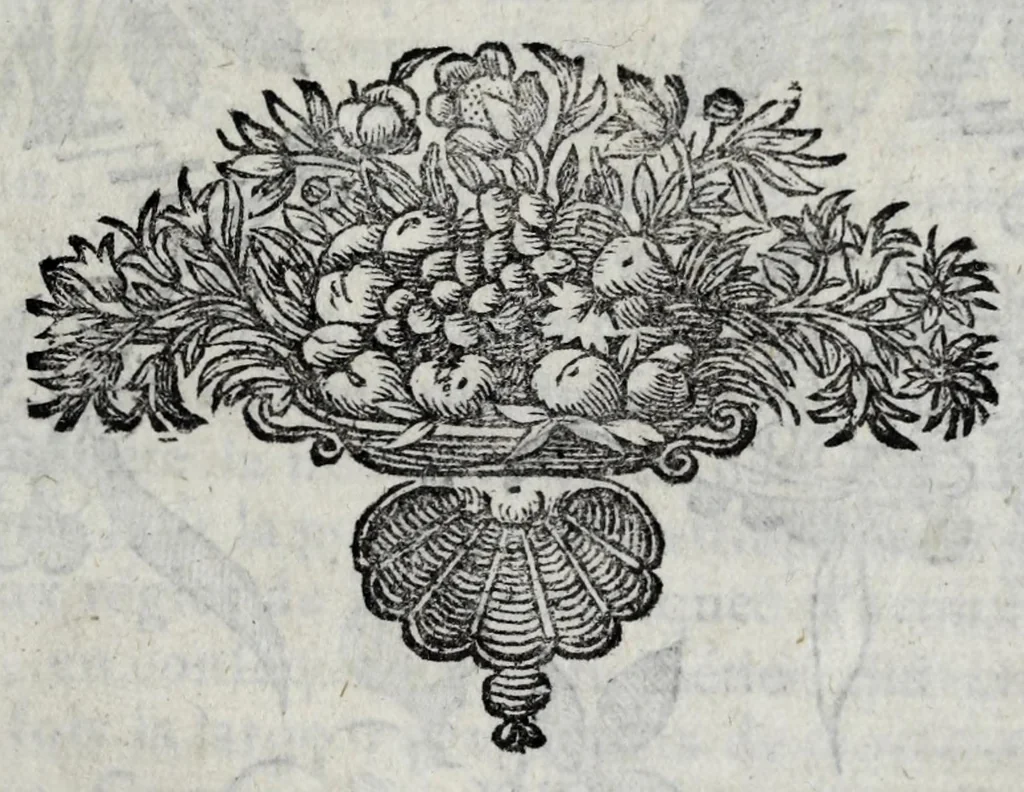 An illustration from Le dessinateur pour les fabriques d'etoffes d'or, d'argent et de soie : avec la traduction de six tables raisonnées, tirées de l'Abecedario pittorico, imprimé à Naples en 1733, 1774, leaf 133
