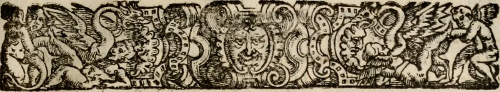 An illustration from Le diece veglie di Bartolomeo Arnigio, de gli ammendati costvmi dell' hvmana vita, nelle quali non sol si tratta di quelle vertù, ch'à uiuer nella luce de gli huomini, & di Dio bisogneuoli sono, 1577, leaf 556