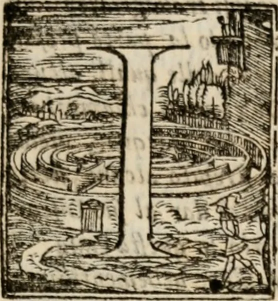 An illustration from Le diece veglie di Bartolomeo Arnigio, de gli ammendati costvmi dell' hvmana vita, nelle quali non sol si tratta di quelle vertù, ch'à uiuer nella luce de gli huomini, & di Dio bisogneuoli sono, 1577, leaf 556