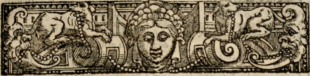 An illustration from Le diece veglie di Bartolomeo Arnigio, de gli ammendati costvmi dell' hvmana vita, nelle quali non sol si tratta di quelle vertù, ch'à uiuer nella luce de gli huomini, & di Dio bisogneuoli sono, 1577, leaf 714