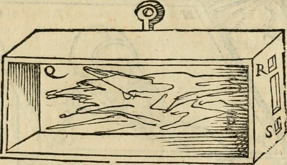 An illustration from Le due regole della prospettiua pratica, 1611, leaf 107