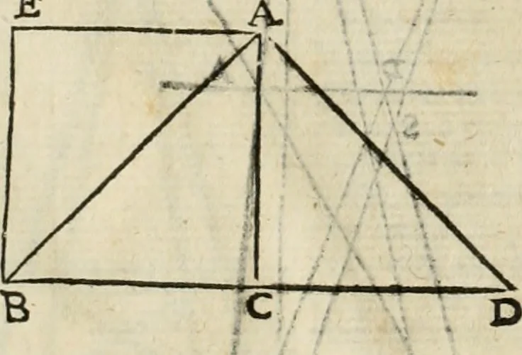 An illustration from Le due regole della prospettiua pratica, 1611, leaf 37