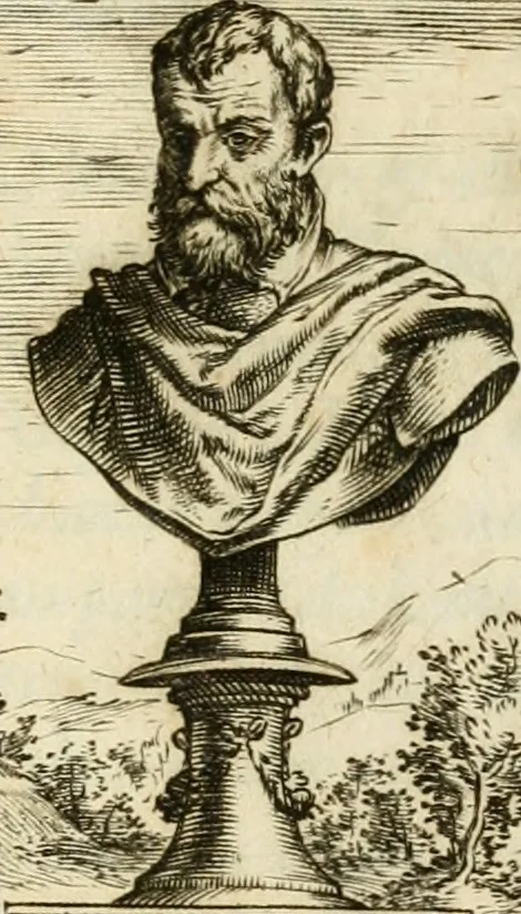 An illustration from Le due regole della prospettiua pratica, 1611, leaf 4