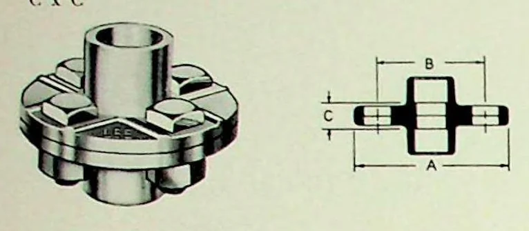 An illustration from Lee Brothers - Cast Bronze Fittings and Valves 1964, 1964, leaf 17