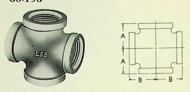 An illustration from Lee Brothers - Cast Bronze Fittings and Valves 1964, 1964, leaf 49