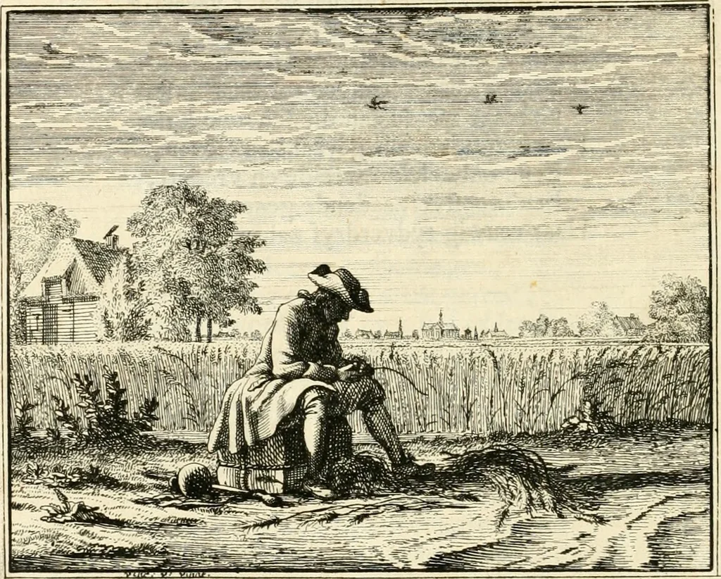 An illustration from Leerzaame zinnebeelden, 1714, leaf 121