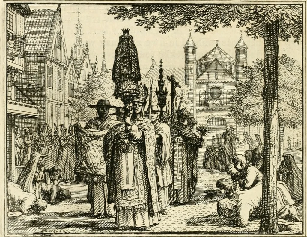 An illustration from Leerzaame zinnebeelden, 1714, leaf 133