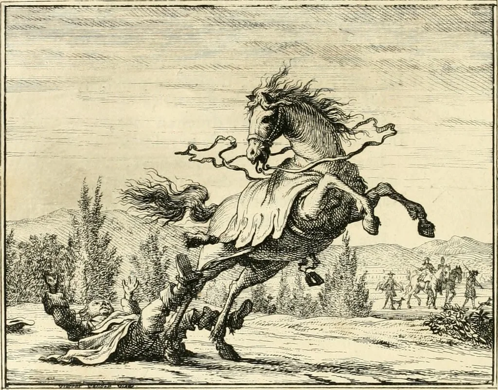 An illustration from Leerzaame zinnebeelden, 1714, leaf 137