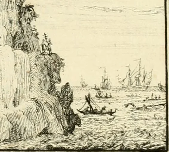 An illustration from Leerzaame zinnebeelden, 1714, leaf 145