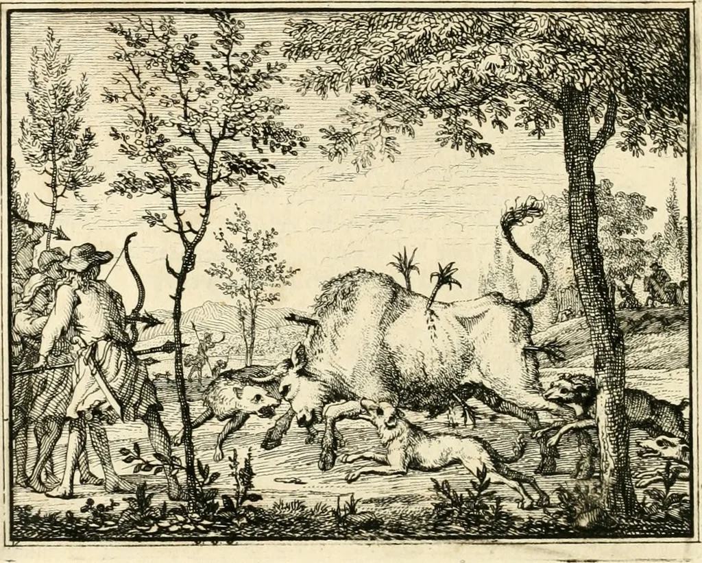 An illustration from Leerzaame zinnebeelden, 1714, leaf 159