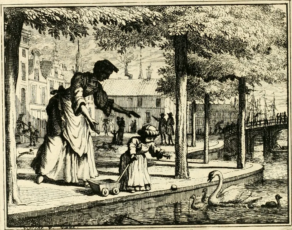 An illustration from Leerzaame zinnebeelden, 1714, leaf 173