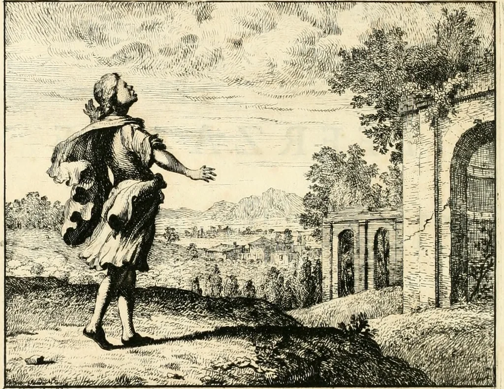 An illustration from Leerzaame zinnebeelden, 1714, leaf 21