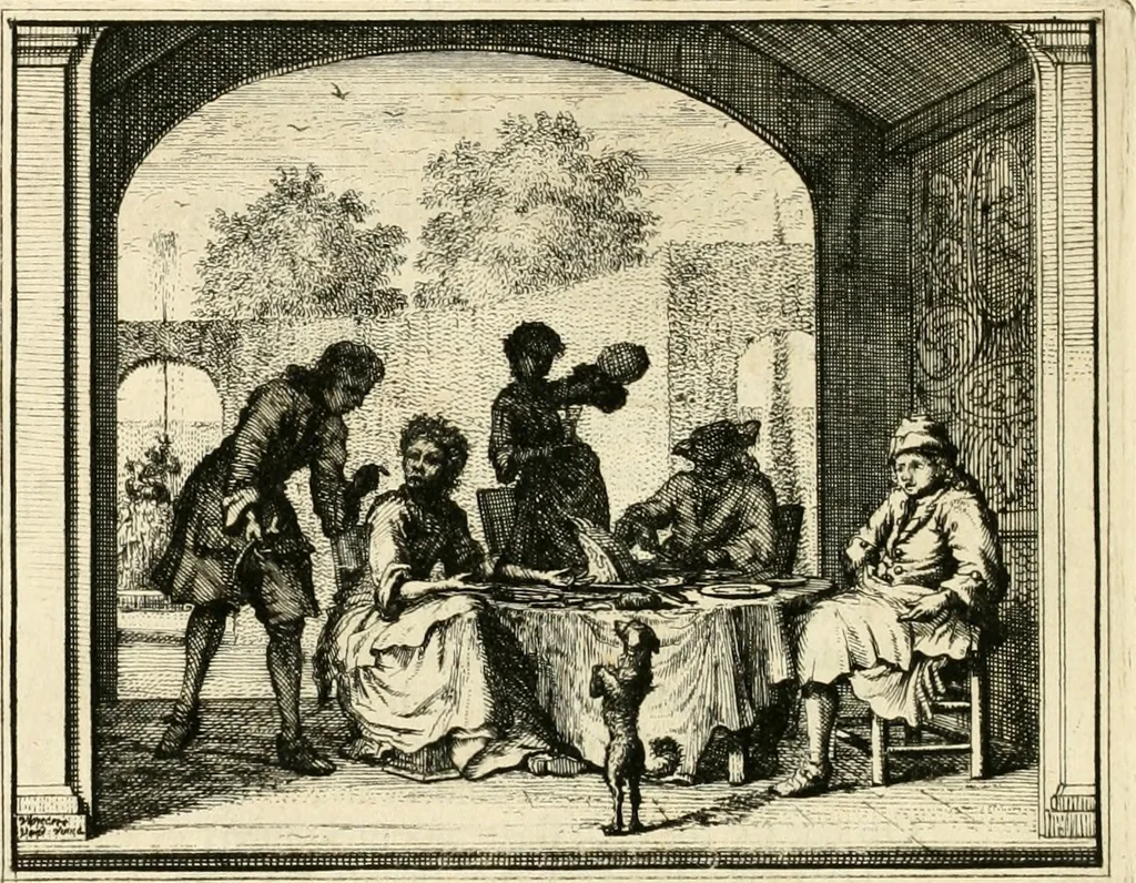 An illustration from Leerzaame zinnebeelden, 1714, leaf 211