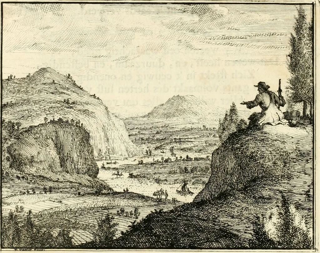 An illustration from Leerzaame zinnebeelden, 1714, leaf 29