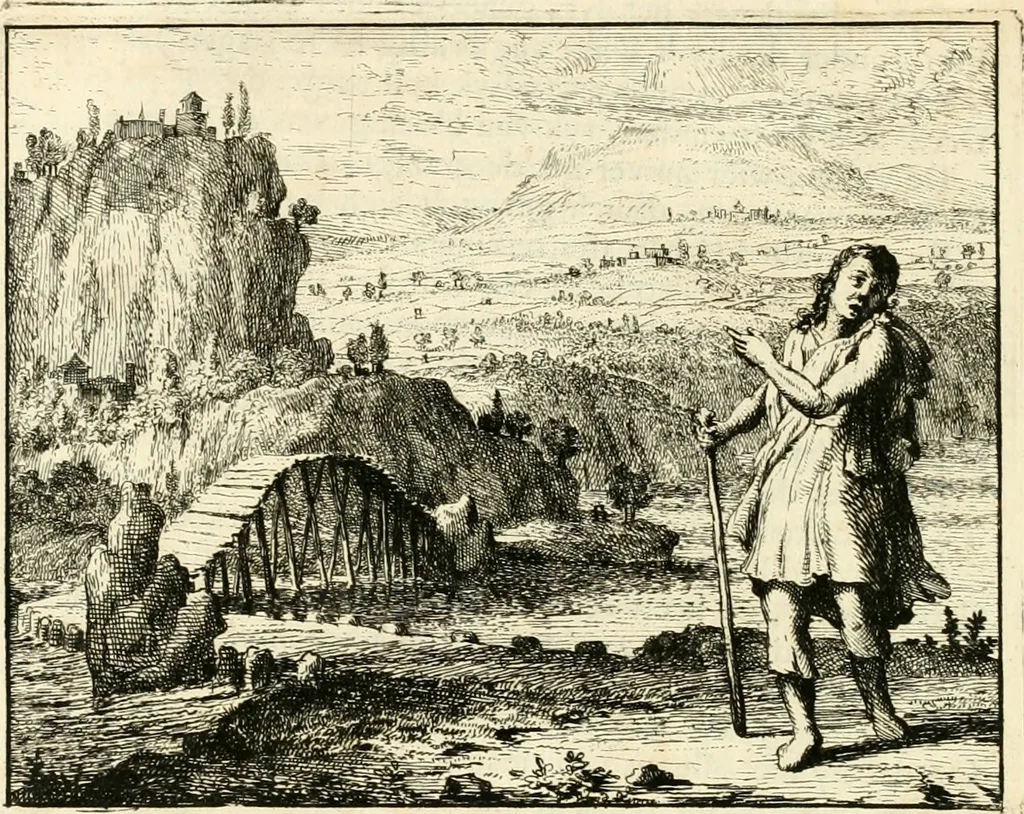 An illustration from Leerzaame zinnebeelden, 1714, leaf 33