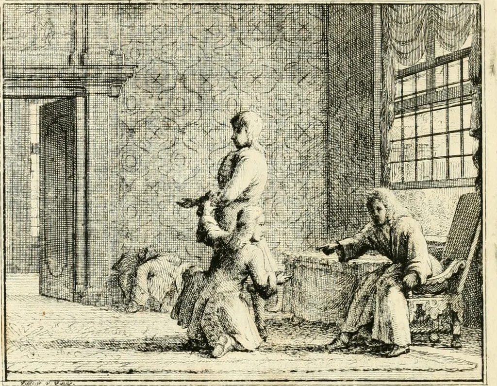 An illustration from Leerzaame zinnebeelden, 1714, leaf 37