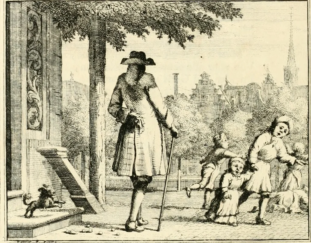 An illustration from Leerzaame zinnebeelden, 1714, leaf 45