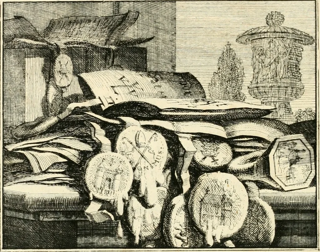 An illustration from Leerzaame zinnebeelden, 1714, leaf 49