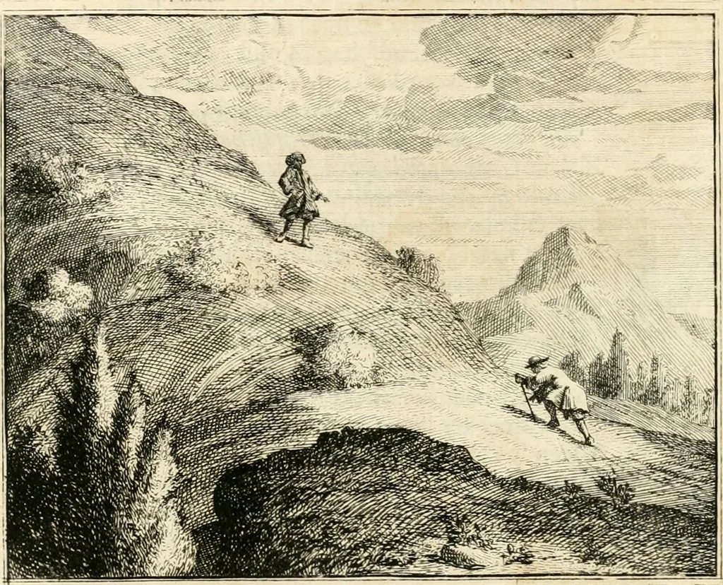 An illustration from Leerzaame zinnebeelden, 1714, leaf 65