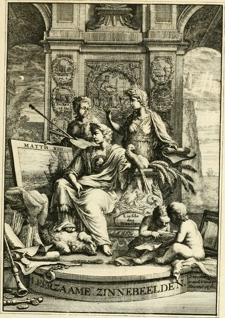 An illustration from Leerzaame zinnebeelden, 1714, leaf 8