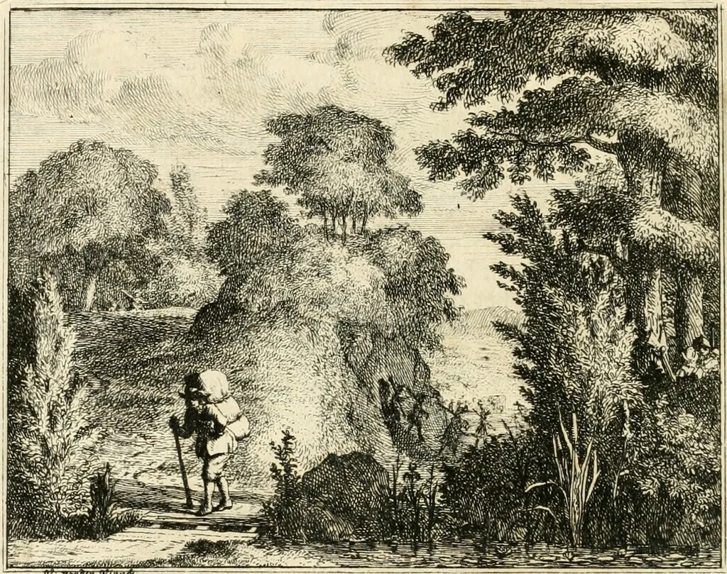 An illustration from Leerzaame zinnebeelden, 1714, leaf 89