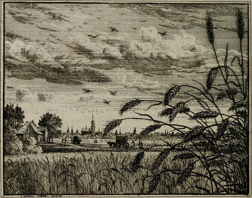 An illustration from Leerzaame zinnebeelden, 1757, leaf 207
