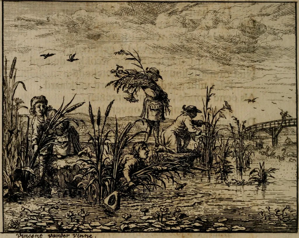 An illustration from Leerzaame zinnebeelden, 1757, leaf 281