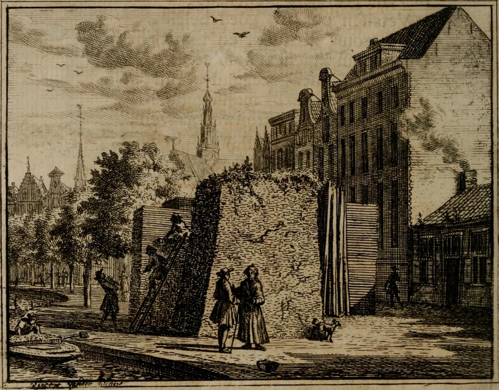 An illustration from Leerzaame zinnebeelden, 1757, leaf 289