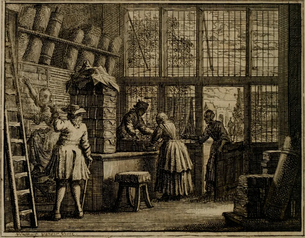 An illustration from Leerzaame zinnebeelden, 1757, leaf 297
