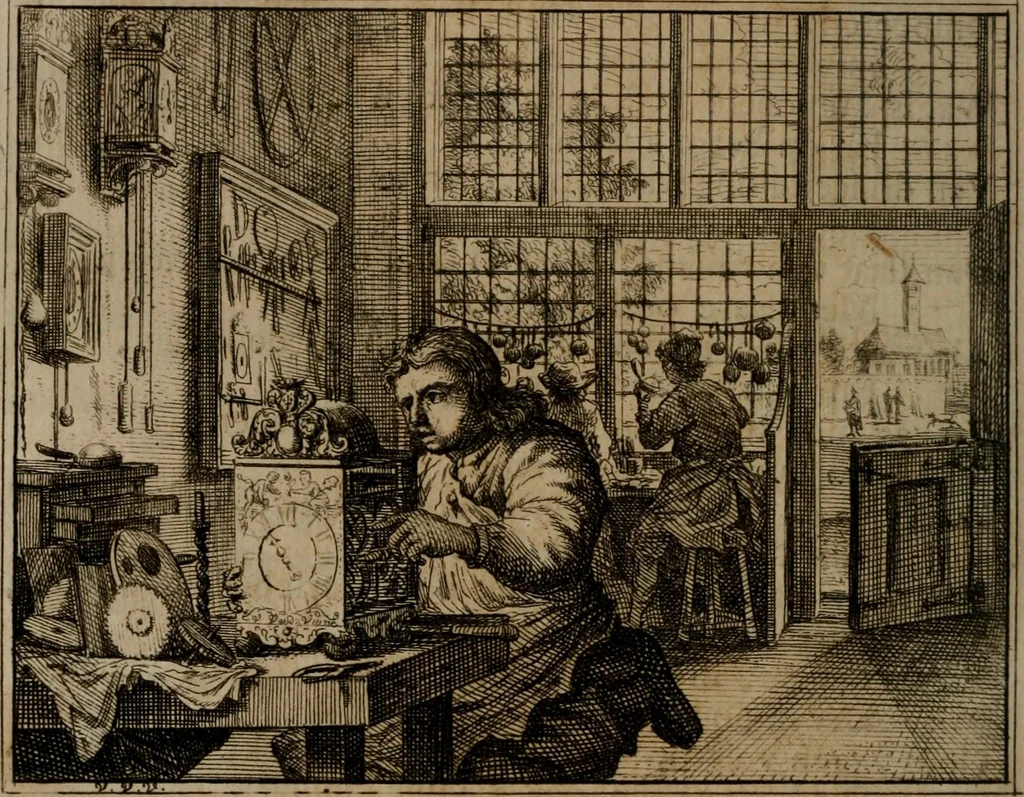An illustration from Leerzaame zinnebeelden, 1757, leaf 325