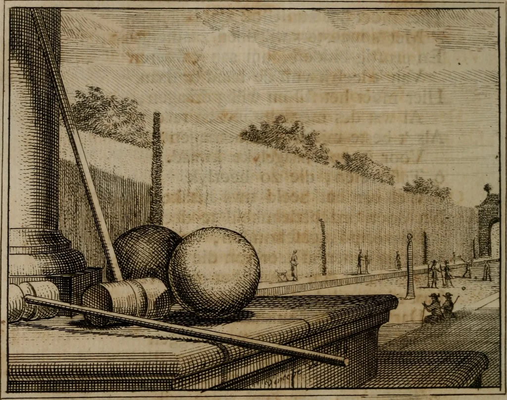 An illustration from Leerzaame zinnebeelden, 1757, leaf 349