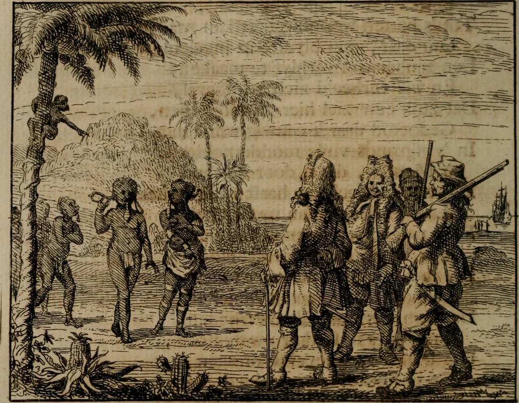 An illustration from Leerzaame zinnebeelden, 1757, leaf 357