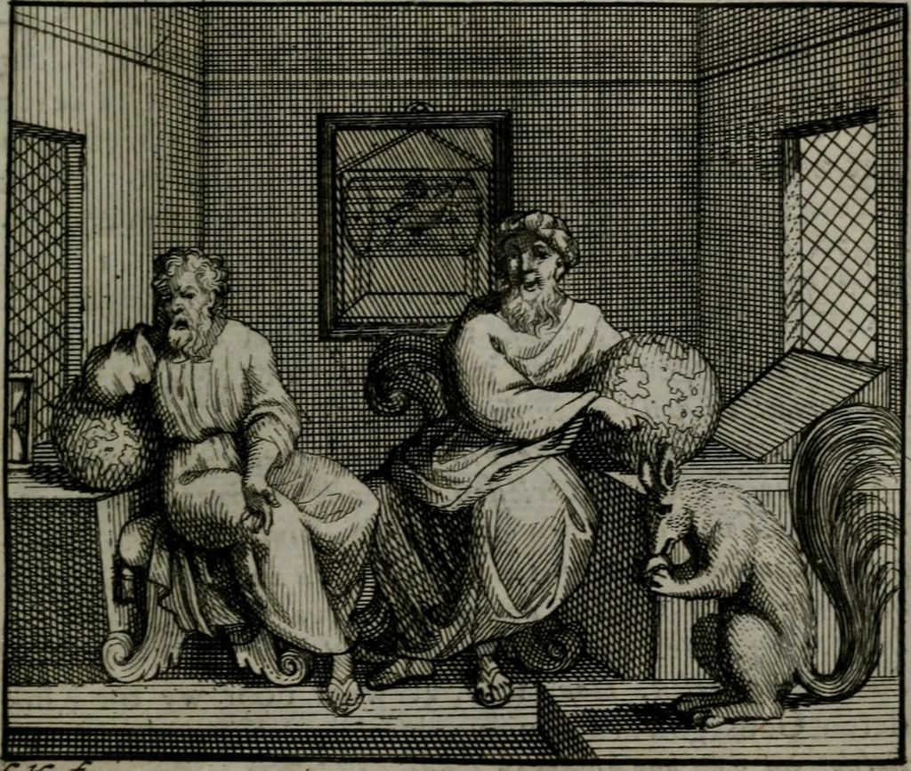 An illustration from Leerzame zinnebeelden : bestaande in christelyke bedenkingen door vergelykinge eeniger schepfelen ..., 1704, leaf 130