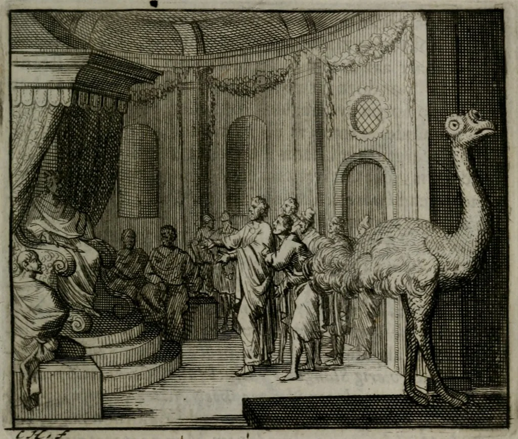 An illustration from Leerzame zinnebeelden : bestaande in christelyke bedenkingen door vergelykinge eeniger schepfelen ..., 1704, leaf 170