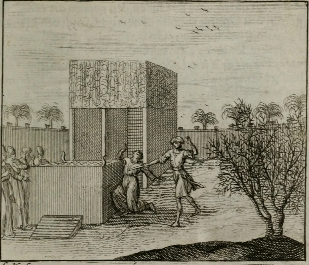 An illustration from Leerzame zinnebeelden : bestaande in christelyke bedenkingen door vergelykinge eeniger schepfelen ..., 1704, leaf 228
