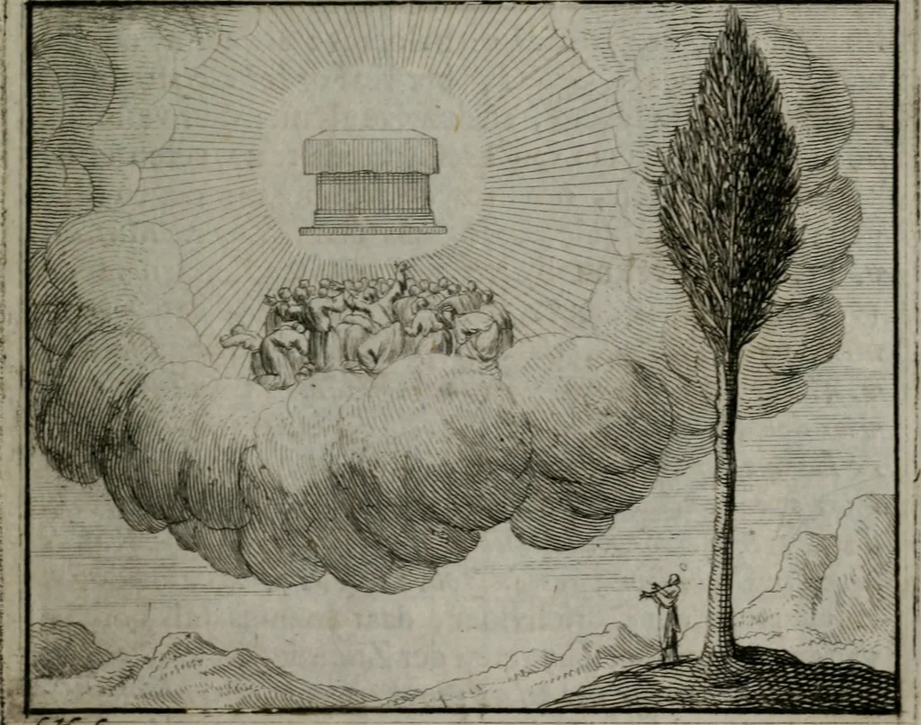An illustration from Leerzame zinnebeelden : bestaande in christelyke bedenkingen door vergelykinge eeniger schepfelen ..., 1704, leaf 252