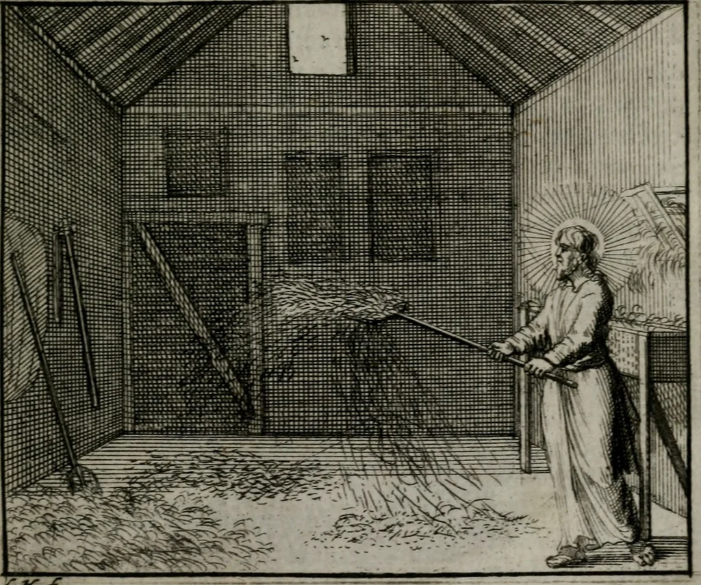 An illustration from Leerzame zinnebeelden : bestaande in christelyke bedenkingen door vergelykinge eeniger schepfelen ..., 1704, leaf 254