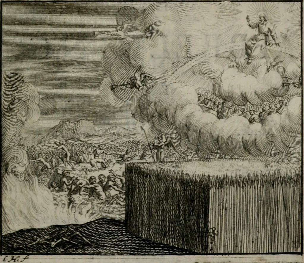 An illustration from Leerzame zinnebeelden : bestaande in christelyke bedenkingen door vergelykinge eeniger schepfelen ..., 1704, leaf 256