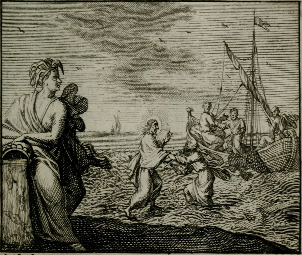 An illustration from Leerzame zinnebeelden : bestaande in christelyke bedenkingen door vergelykinge eeniger schepfelen ..., 1704, leaf 56