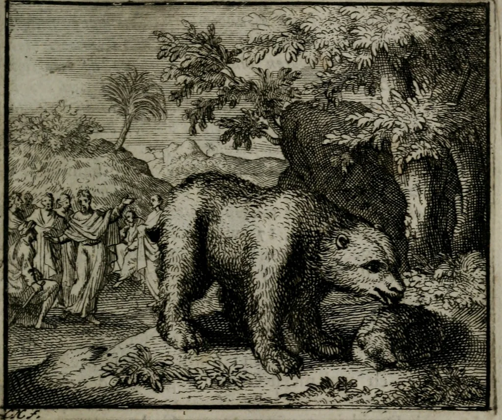 An illustration from Leerzame zinnebeelden : bestaande in christelyke bedenkingen door vergelykinge eeniger schepfelen ..., 1704, leaf 66