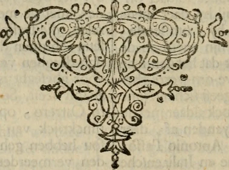 An illustration from Leeven en daden der doorluchtighste zee-helden en ontdeckers van landen deser eeuwen : beginnende met Christoffel Colombus, vinder van de nieuwe wereldt, en eyndigende met den roemruchtigen admirael M.A. de Ruyter, Ridd. &c. : vertoonende veel vreemde voorvallen, dappere verrichtingen, stoutmoedige bestieringen, en swaere zee-slagen, &c. : naeukeurigh, uyt veele geloofwaerdige schriften, en authentijcke stucken, by een gebracht, en beschreven, 1676, leaf 277